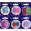AGE 60 SMALL BADGES  6S