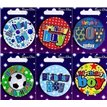 B/DAY BOY SMALL BADGES  6S