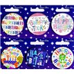 BIRTHDAY SMALL BADGES  6S