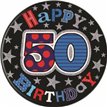 AGE 50 JUMBO BADGE