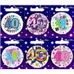 AGE 40 SMALL BADGES  6S
