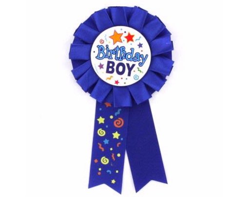 BIRTHDAY BOY AWARD RIBBON