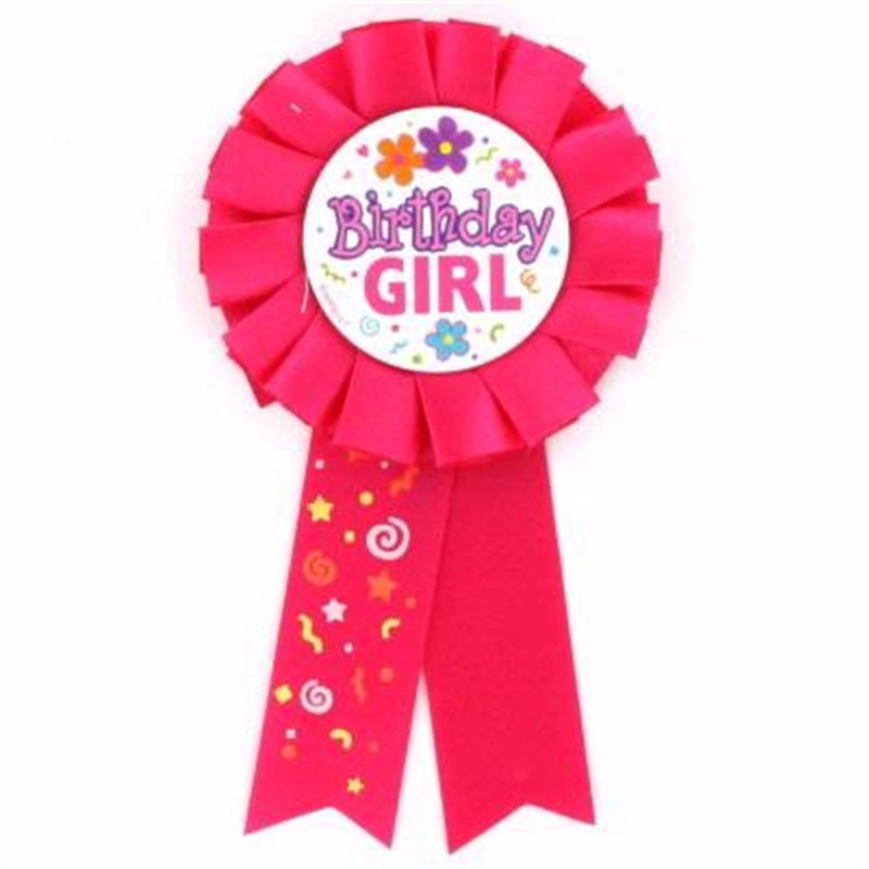 BIRTHDAY GIRL AWARD RIBBON
