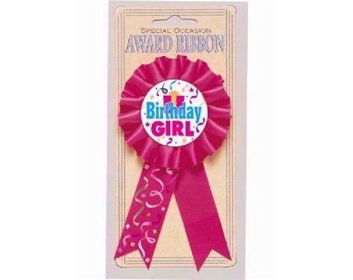 BIRTHDAY GIRL AWARD RIBBON