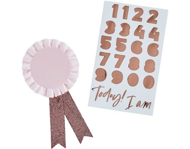 MILESTONE BIRTHDAY PERSONALISED BADGE