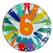 6 TODAY BIRTHDAY BADGE
