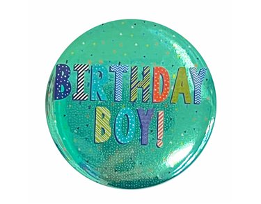 BIRTHDAY BOY BADGE