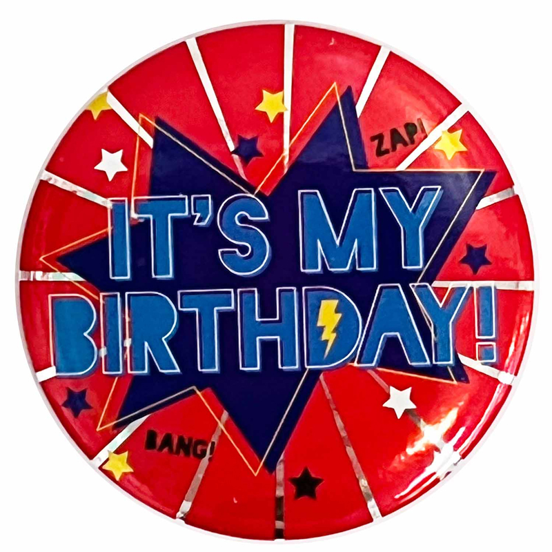 ITS MY BIRTHDAY HERO RED