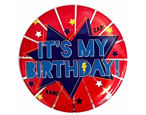 ITS MY BIRTHDAY HERO RED