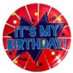 ITS MY BIRTHDAY HERO RED