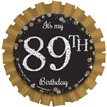 GOLD SPARKLING ADD AND AGE BADGE