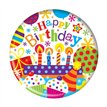 5.5cm HAPPY BIRTHDAY UNISEX  BADGE 6S