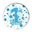 5.5cm AGE 1 BOY BADGE 6S