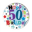 5.5cm AGE 50 MALE BADGE 6S
