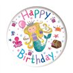 5.5cm HAPPY BIRTHDAY FEMALE  BADGE 6S