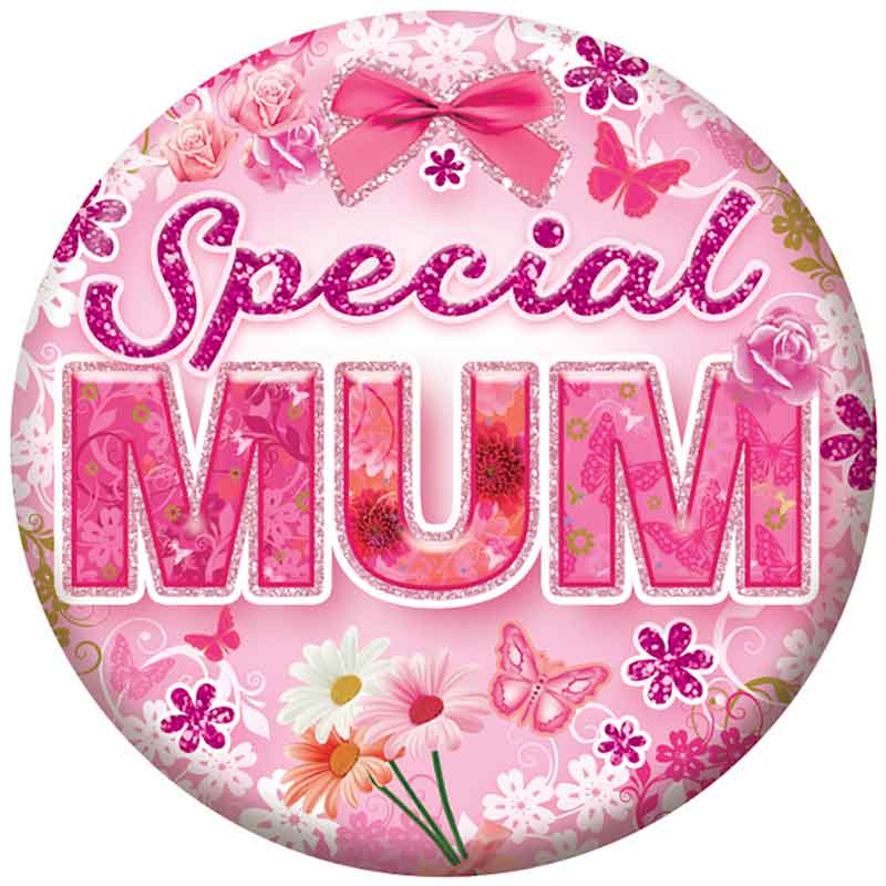 5.5cm MUM BADGE 6S