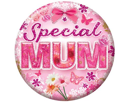 5.5cm MUM BADGE 6S