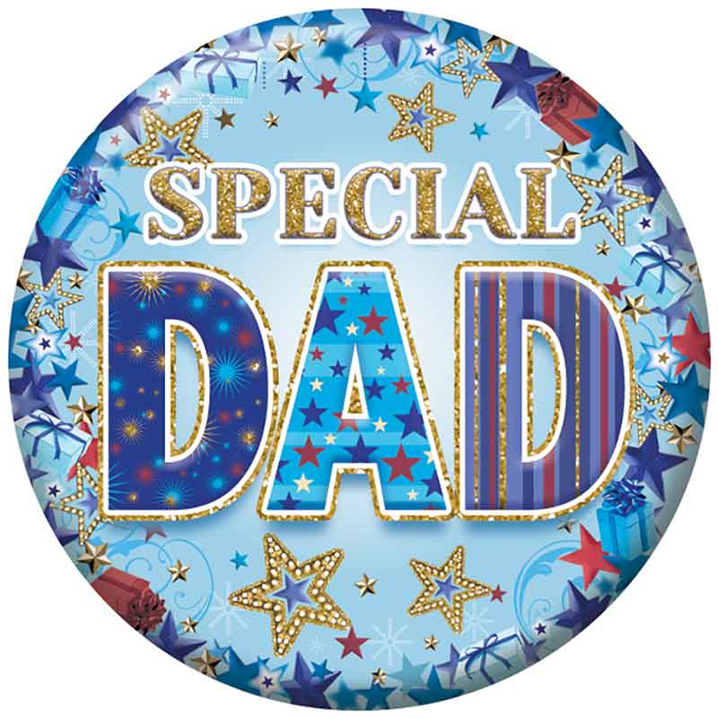 5.5cm DAD BADGE 6S