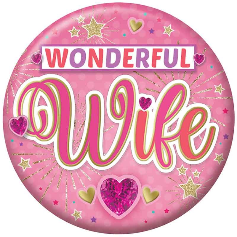 5.5cm WIFE BADGE 6S