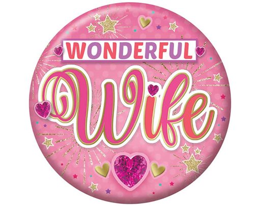 5.5cm WIFE BADGE 6S