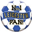5.5cm LEICESTER FOOTBALL BADGE 6S
