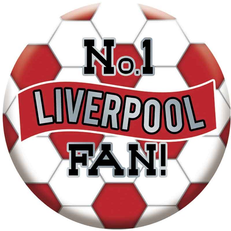 5.5cm LIVERPOOL FOOTBALL BADGE 6S