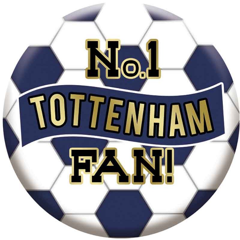 5.5cm TOTTENHAM FOOTBALL BADGE 6S