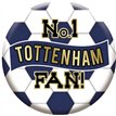 5.5cm TOTTENHAM FOOTBALL BADGE 6S