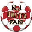 5.5cm UNITED FOOTBALL BADGE 6S