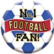 5.5cm BLUE AND RED FOOTBALL BADGE 6S