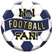 5.5cm NAVY AND WHITE FOOTBALL BADGE 6S