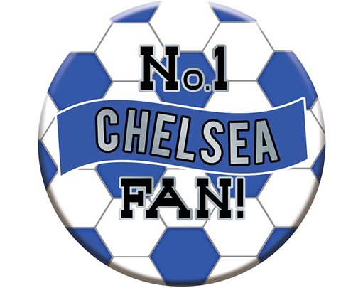 15 cm CHELSEA FOOTBALL BADGE