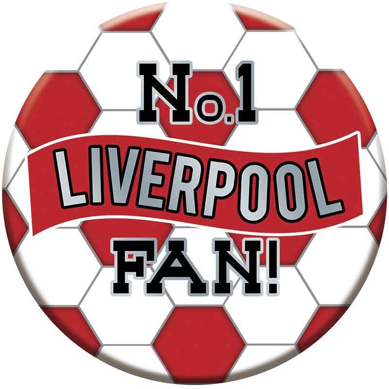15cm LIVERPOOL FOOTBALL BADGE