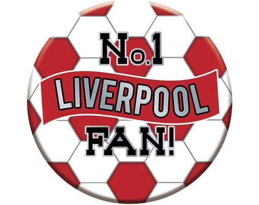 15cm LIVERPOOL FOOTBALL BADGE