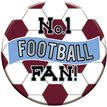 15cM CLARET AND BLUE FOOTBALL BADGE
