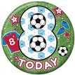 5.5cm AGE 8 MALE BADGE 6S