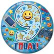 5.5cm AGE 9 MALE BADGE 6S