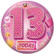 5.5cm AGE 13 FEMALE BADGE 6S