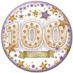 5.5cm AGE 100 OPEN BADGE 6S