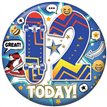5.5cm AGE 12 MALE BADGE 6S