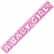 12FT BABY GIRL PRISMATIC BANNER
