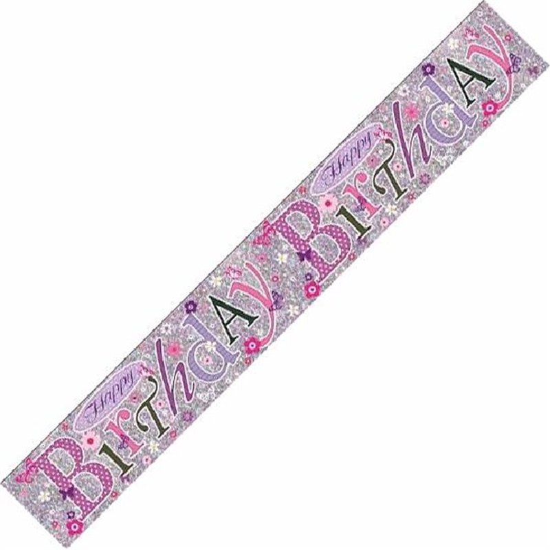 9FT HAPPY BIRTHDAY BANNER