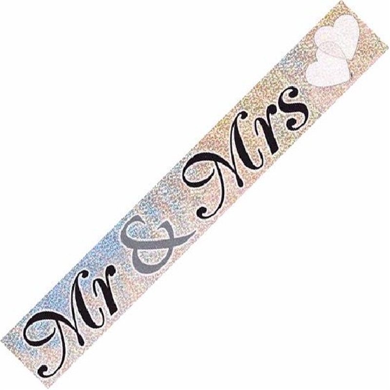 12FT MR & MRS PRISMATIC BANNER
