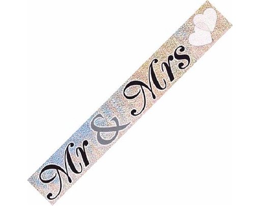 12FT MR & MRS PRISMATIC BANNER