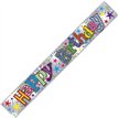 ADULT BIRTHDAY 9FT FOIL BANNER