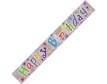 9FT HAPPY BIRTHDAY BANNER