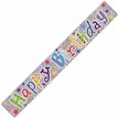 9FT HAPPY BIRTHDAY BANNER