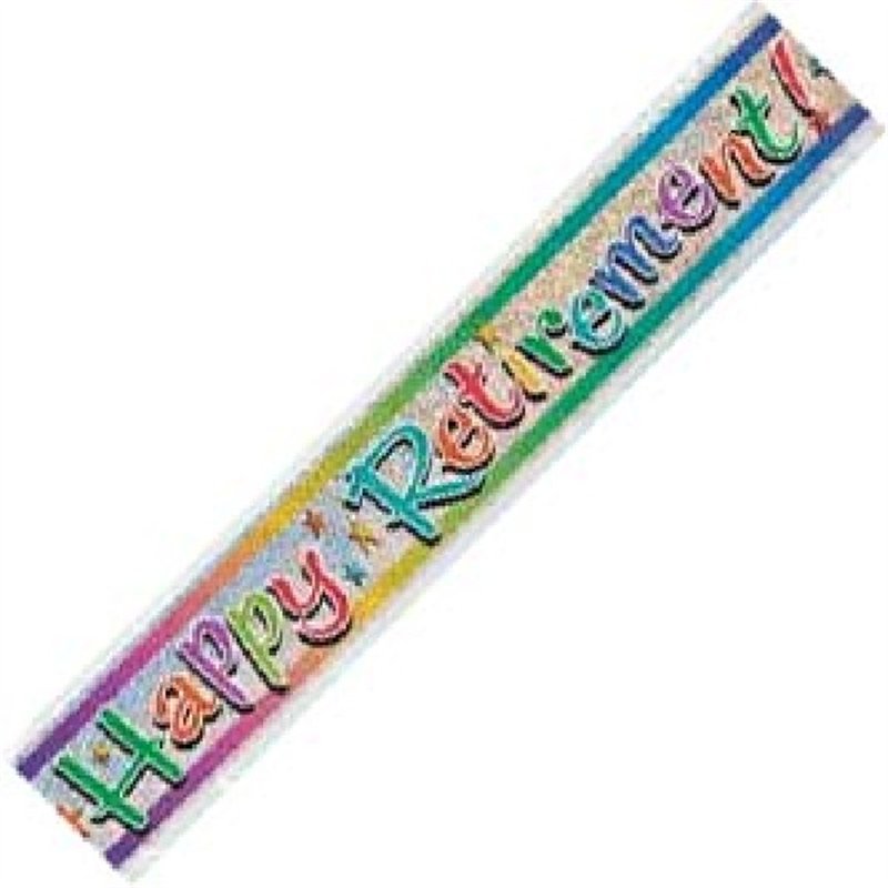 12FT RETIREMENT PRISMATIC BANNER