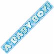 12FT BABY BOY PRISMATIC BANNER