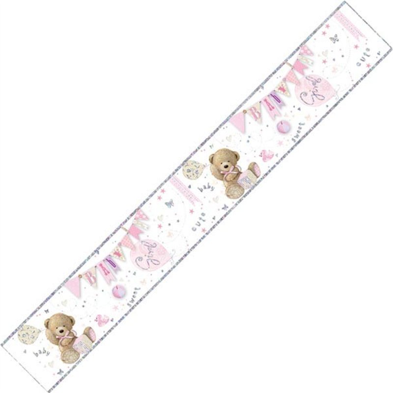 9FT BABY GIRL BANNER